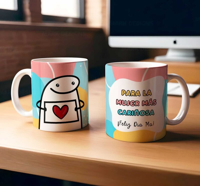 Plantillas flork día de las madres para tazas - Image 3