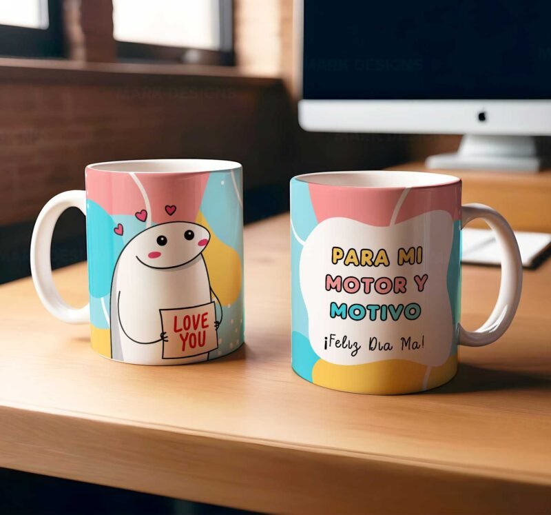 Plantillas flork día de las madres para tazas - Image 6