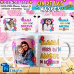 Tazas Diseños Mamá Foto Editables Sublimación