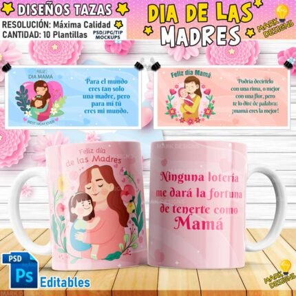 Frases Mamá para Tazas