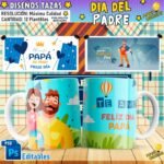 Plantillas Papás Tazas Sublimables