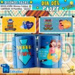 Super papá Diseños Tazas Sublimación