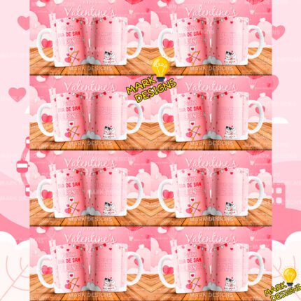 Frases San Valentín para Tazas Diseños