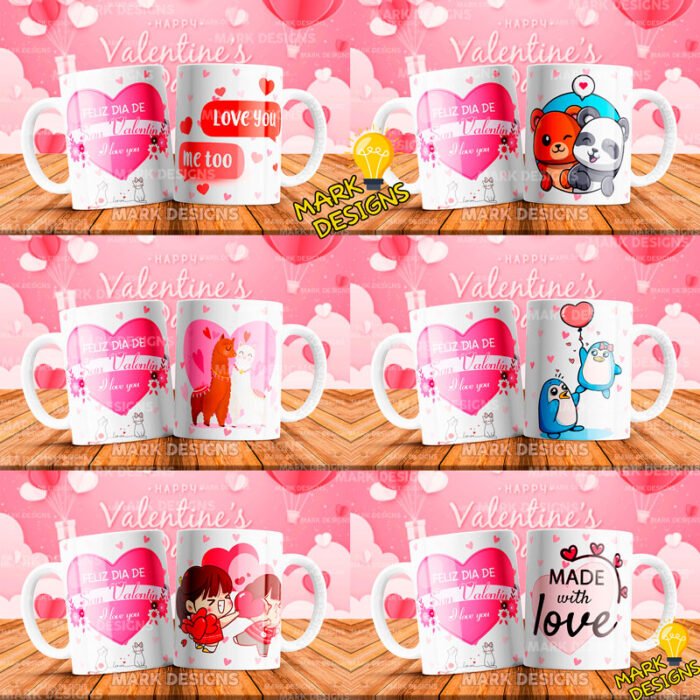 Diseños San Valentín para Tazas - Image 3