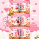 Diseños para Novios Tazas  San Valentín - Image 4
