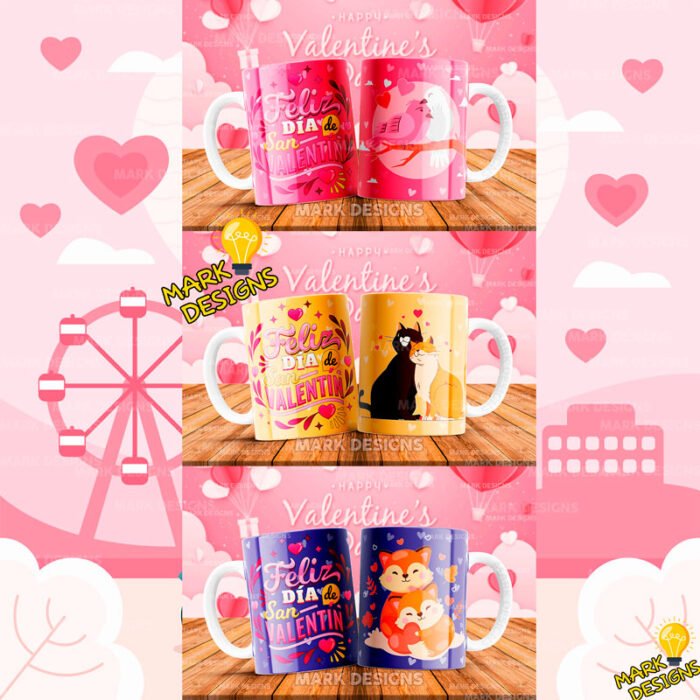 Diseños de Enamorados para Tazas San Valentín - Image 4