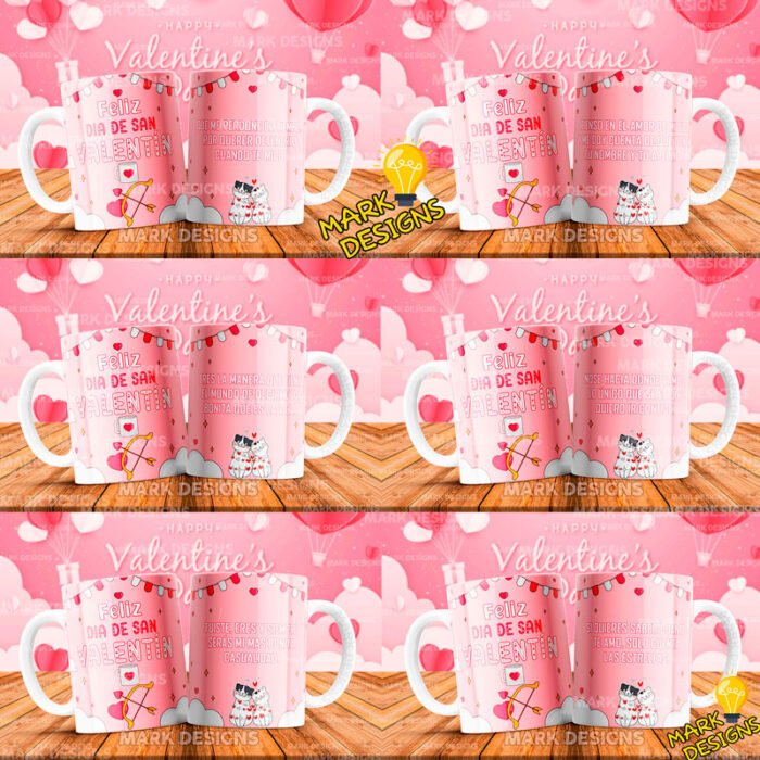 Frases San Valentín para Tazas Diseños - Image 4