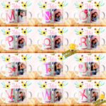 Diseños Abecedario Mamá Tazas Editables