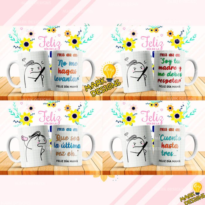 Diseños Flork para Mamá Tazas Sublimables - Image 3