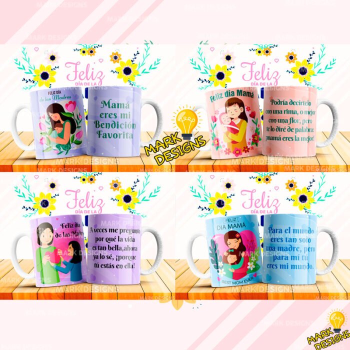 Frases Mamá para Tazas