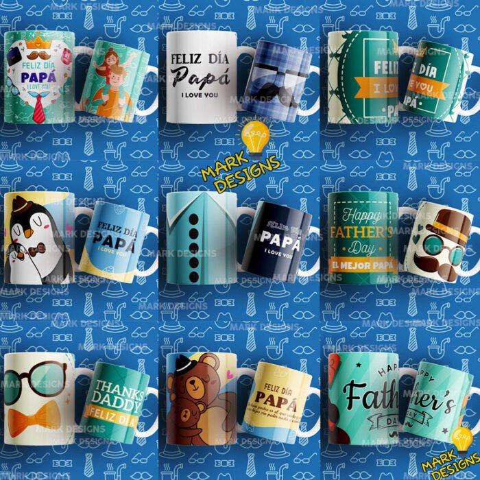 Plantillas Tazas Padres
