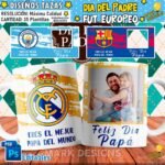 Diseños Día del Padre Clubes Europeos para Tazas