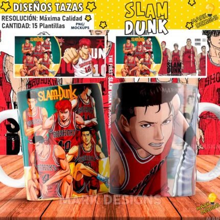 Diseños Slam dunk para Tazas