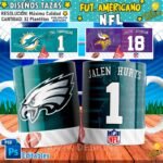 Diseños NFL para Tazas Fútbol Americano