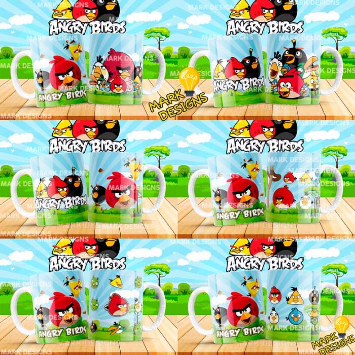 Plantillas de Angry Birds para Tazas - Image 2