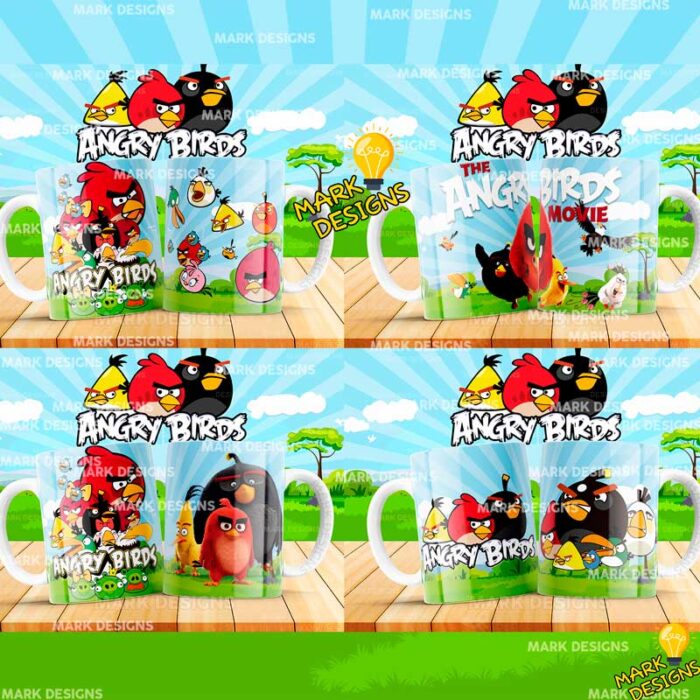 Plantillas de Angry Birds para Tazas - Image 3