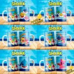 Plantillas de Baby Shark para Tazas - Image 2