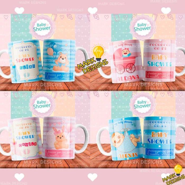 Plantillas Baby Shower para Tazas - Image 3