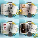 Plantillas Bautizo Tazas Primera Comunión Editables - Image 3