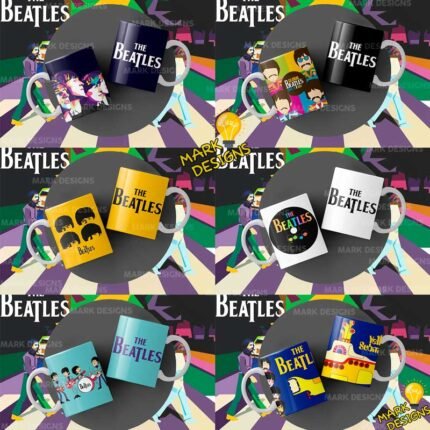 Diseños The Beatles para Tazas