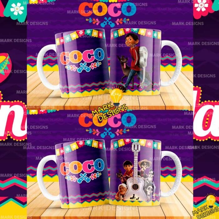 Plantillas de Coco para Tazas - Image 3