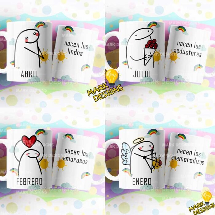 Plantillas Flork Tazas Editables - Image 2