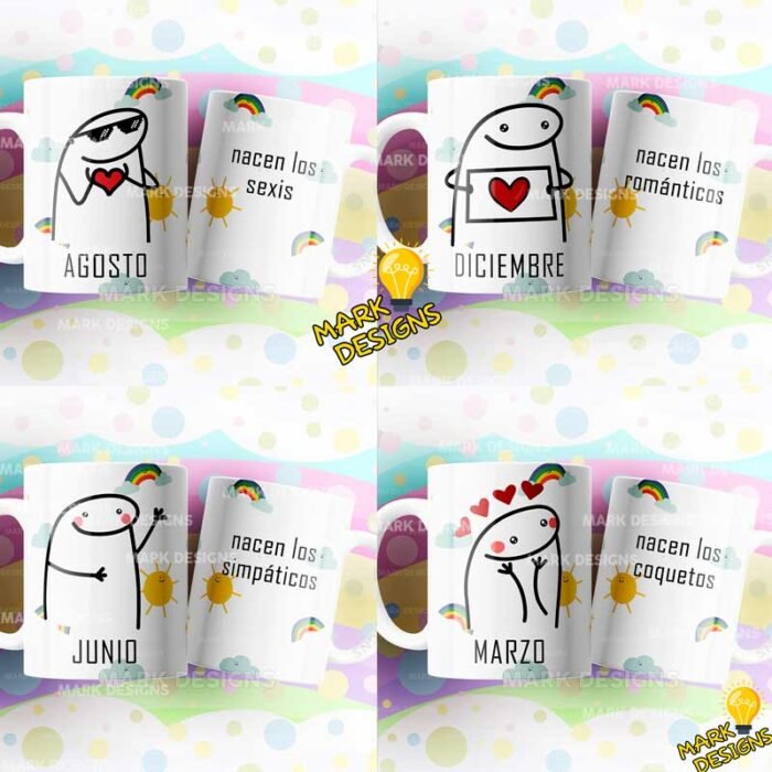 Plantillas Flork Tazas Editables - Image 3