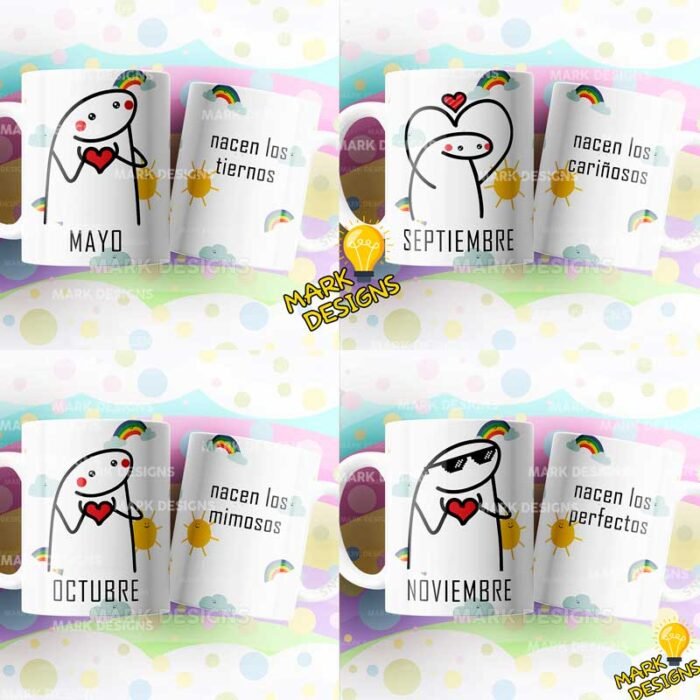 Plantillas Flork Tazas Editables - Image 4