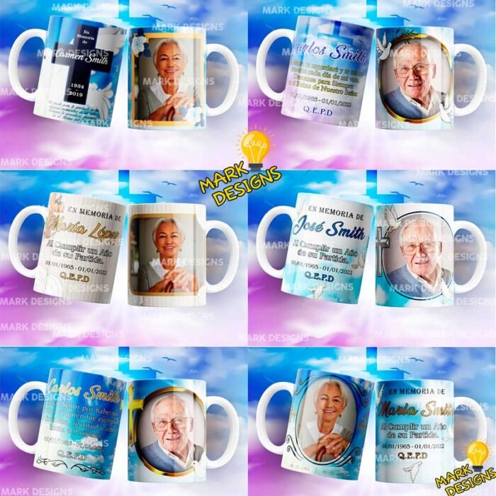 Plantillas Fúnebres para Tazas - Image 2