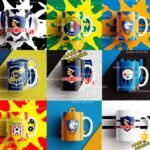 DISEÑOS HERMOSOS PARA TAZAS FUTBOL CHILENO