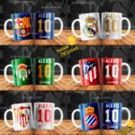 Diseños Clubes Europeos de Fútbol Tazas - Image 3