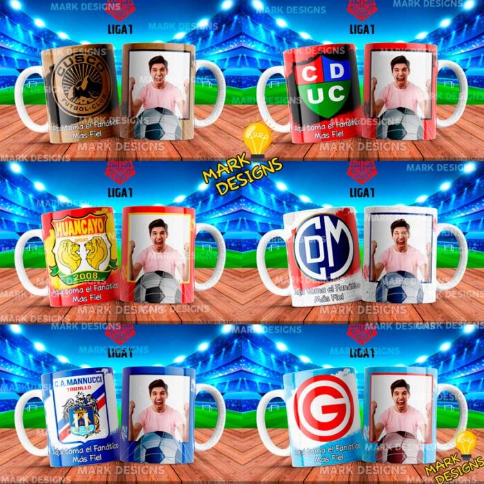 Diseños Fútbol Peruano para Tazas - Image 4