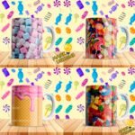 Diseños Golosinas para Tazas Sublimables - Image 2