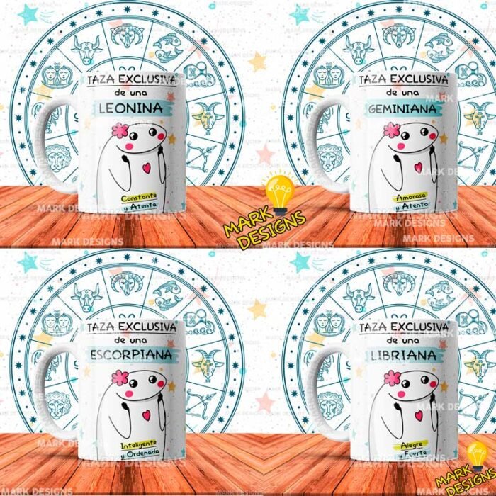 Diseños Horóscopo Flork para Tazas - Image 3