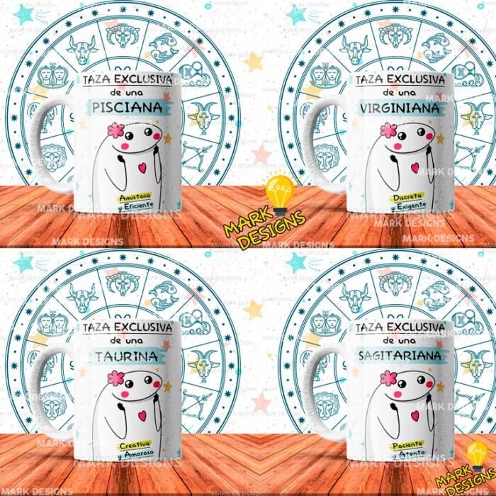 Diseños Horóscopo Flork para Tazas - Image 4