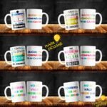 Diseños Padrino y Madrina Tazas