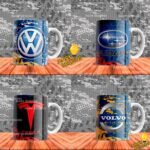 Diseños Marcas de Autos para Tazas - Image 2