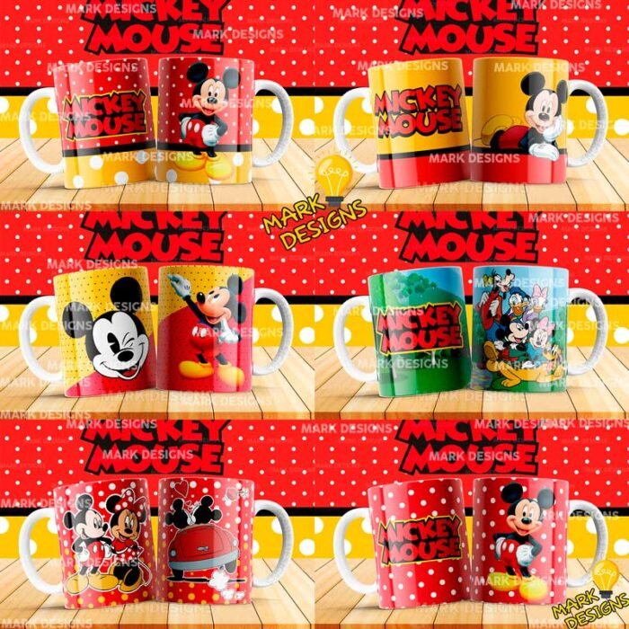 Plantillas de Mickey Mouse para Tazas - Image 2
