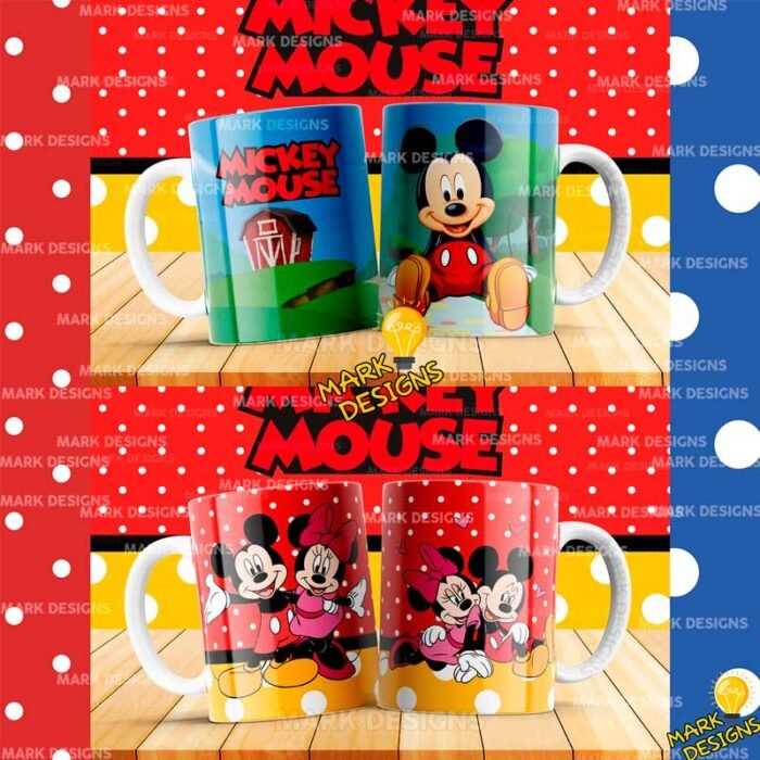 Plantillas de Mickey Mouse para Tazas - Image 3