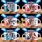 Diseños MLB para Tazas Béisbol - Image 4