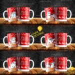 Diseños de Flork Navideños Tazas - Image 3