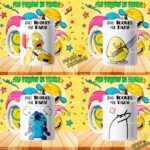 Diseños No Toques mi Taza para Sublimar Editables - Image 2