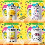 Plantillas No Toques mi Taza Full Editables - Image 2