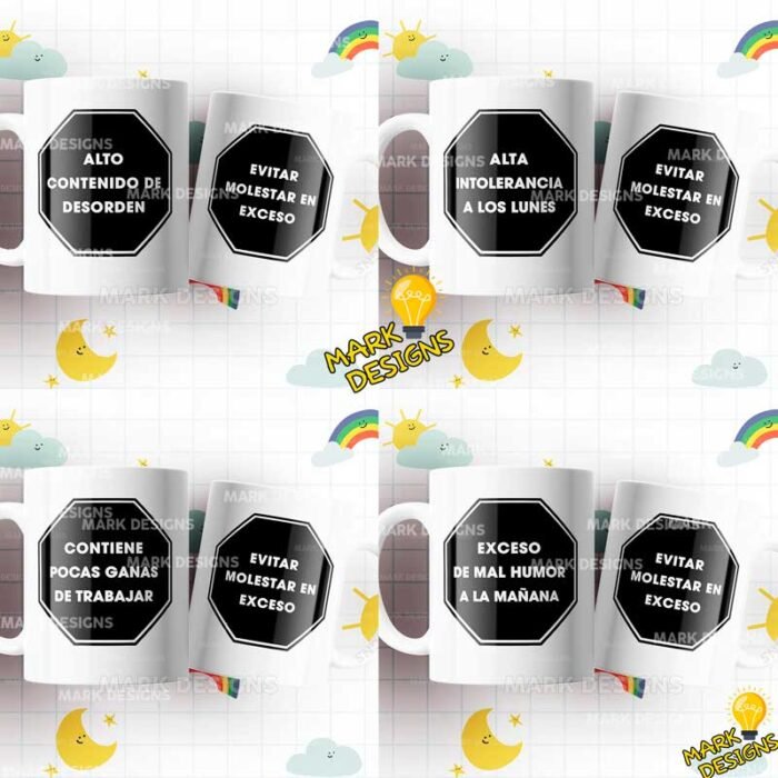 Diseños de Octágonos para Tazas - Image 3