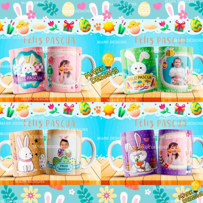 Plantillas Tazas de Pascua con Foto - Image 3