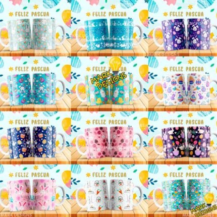 Plantillas para Pascuas de Tazas