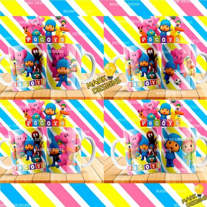 Plantillas de Pocoyó para Tazas - Image 3