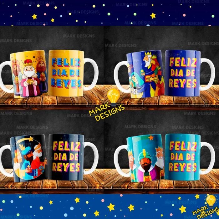 Diseños Reyes Magos para Tazas - Image 3