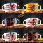 Diseños Rolling Stones para Tazas