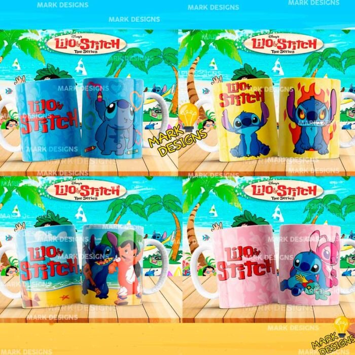 Plantillas Lilo y Stich para Tazas - Image 3